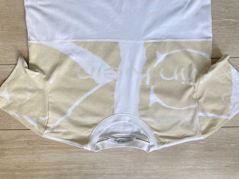 Calvin Klein blown up t shirt мъжка тениска размер S