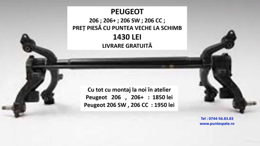 Punte Spate Renault Kangoo, Livrare Gratuita