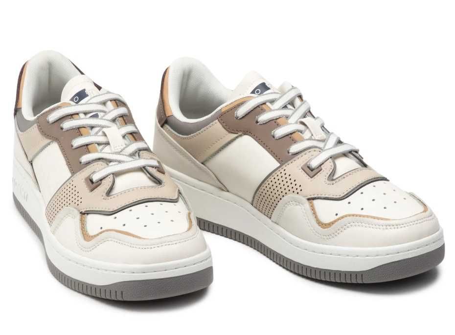 Pantofi sport casual 40 40.5 premium Tommy Hilfiger NOI piele naturala