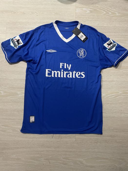 Tricou de fotbal Chelsea - Adrian Mutu 2003/2004 Home