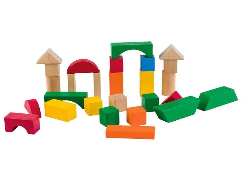 НОВИ! Конструктор дървени блокчета различни модели