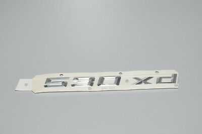 Emblema portbagaj originala Bmw E60/E61 530 XD