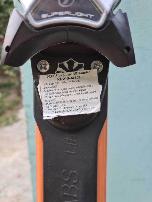 Ski + Clapari Explosiv Allrounder Noi