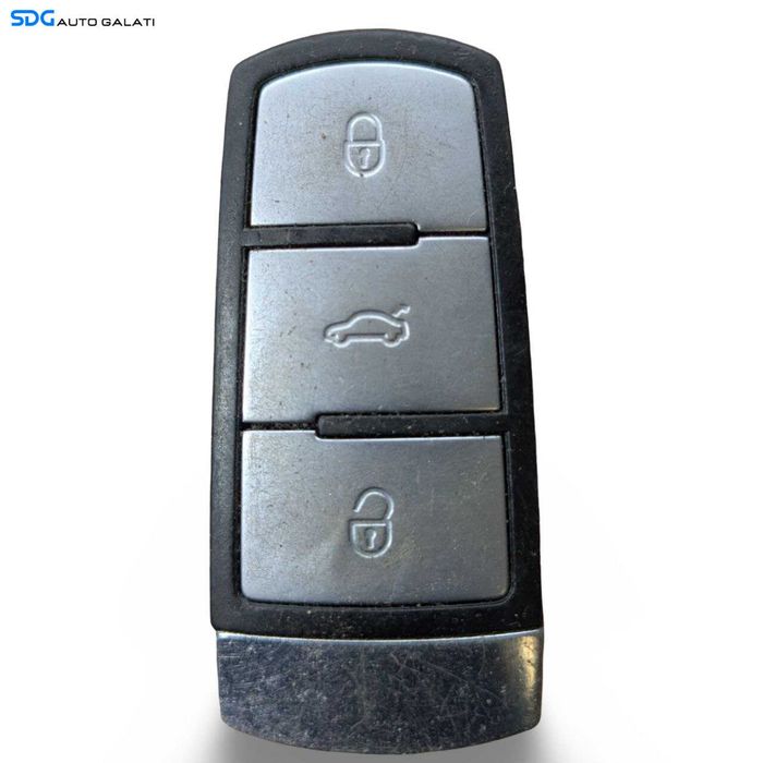 Cheie Cheie Carcasa cu Placa si CIP Volkswagen Passat CC 2008 - 2012 [L9890]