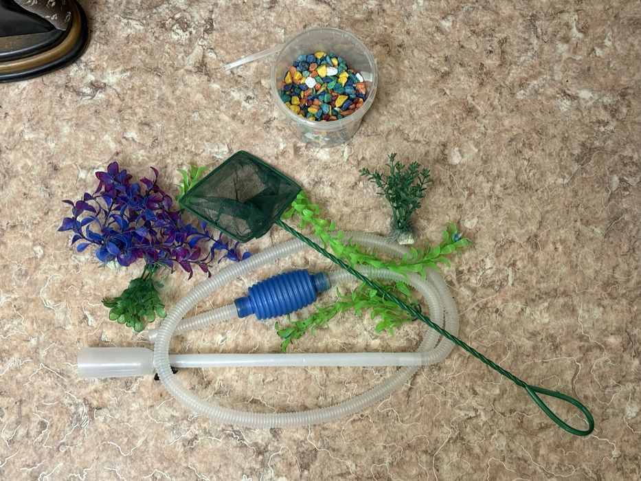 Аквариум 100л с рыбками