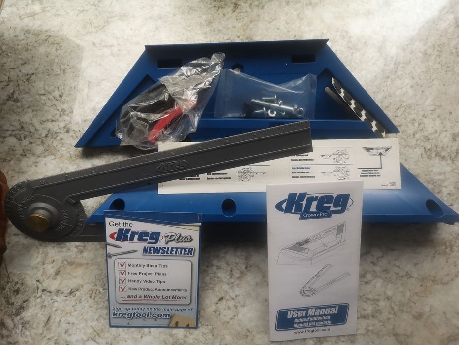 KREG Crown-Pro  для распила под углом.