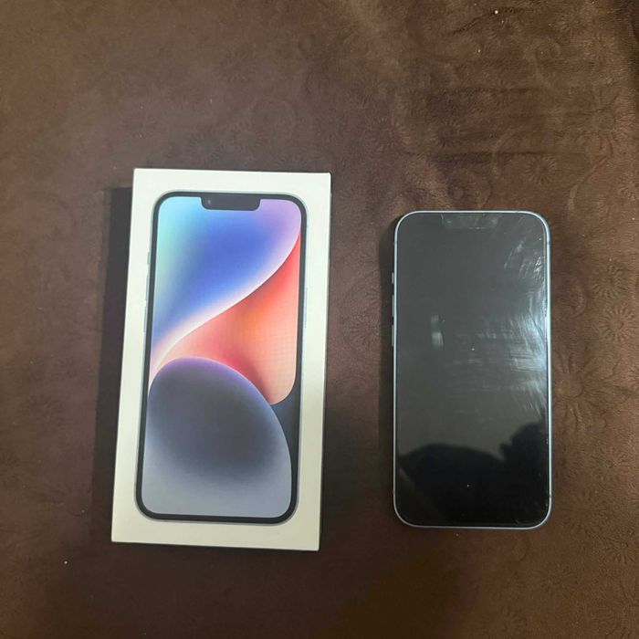 Iphone 14 , син 128GB