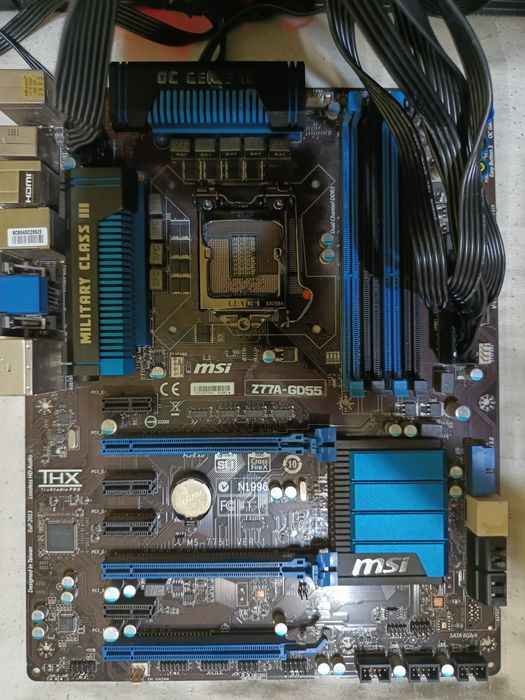 Placa baza gaming msi z77a gd55 socket 1155