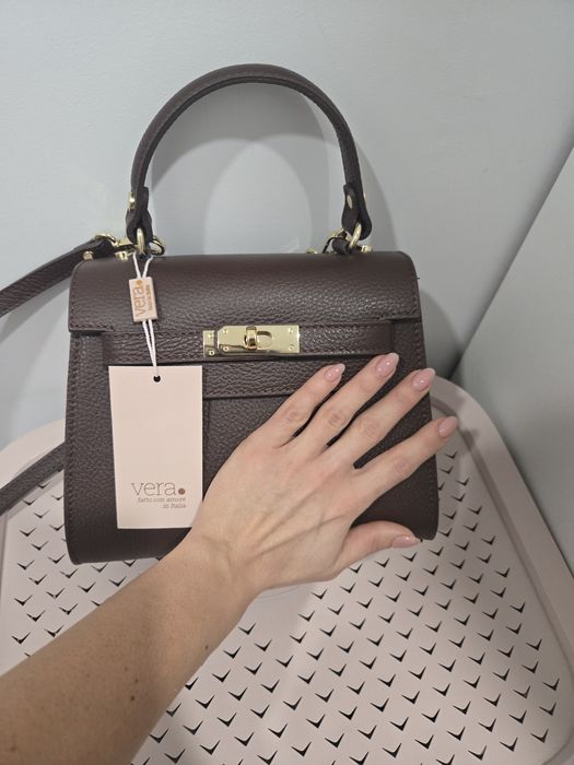 Чанта естествена кожа VERA