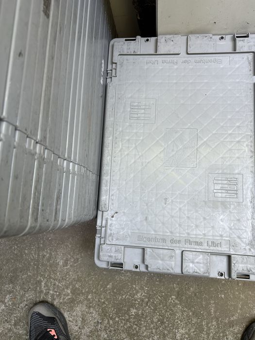 Lada plastic depozitare