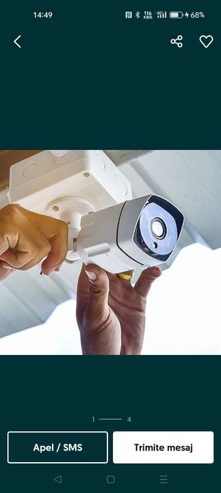 Montez camere supraveghere