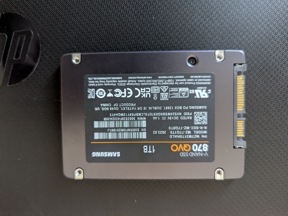 SSD Samsung 1 терабайт