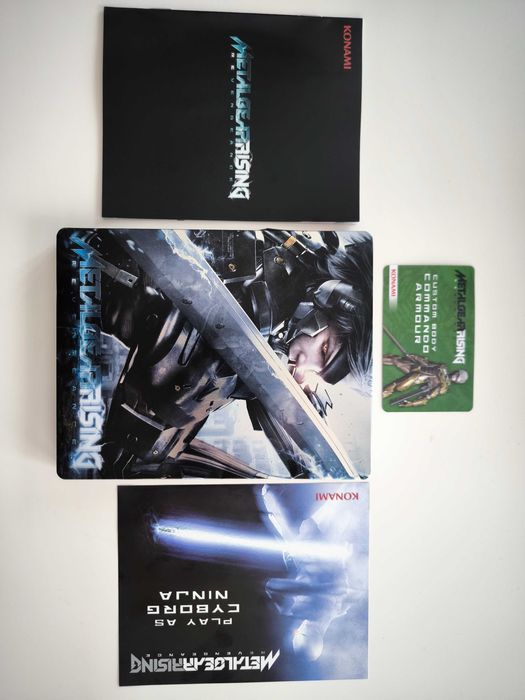 Metal Gear Rising Revengeance Steelbook Limited Edition PS3 Playstation 3 ПС3
