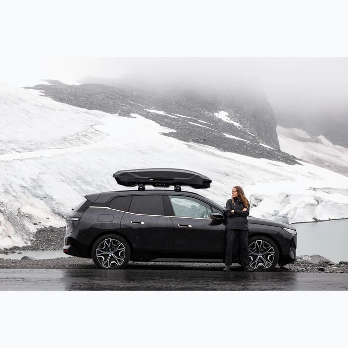 Автобокс Thule Motion 3 L Black 450 литра Черен гланц багажник за автомобил