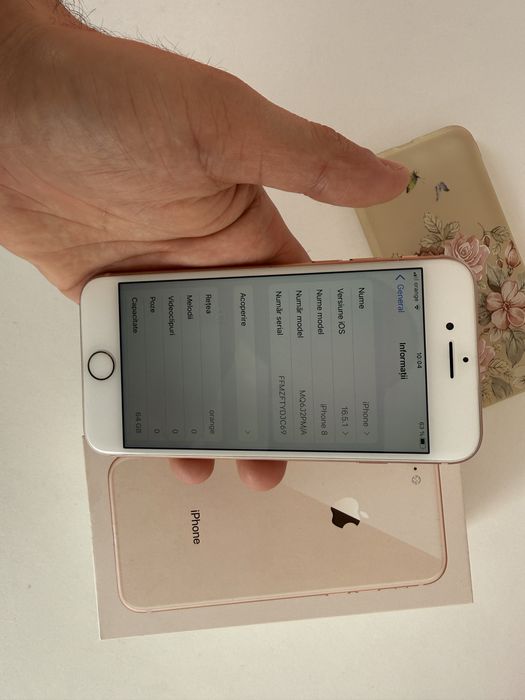 Iphone 8 / baterie 100%/ rosegold