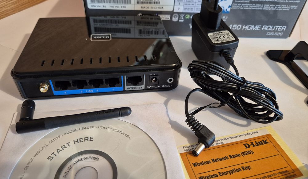 Router D-Link Wireless N150 Home DIR-600 absolut nou nefolosit