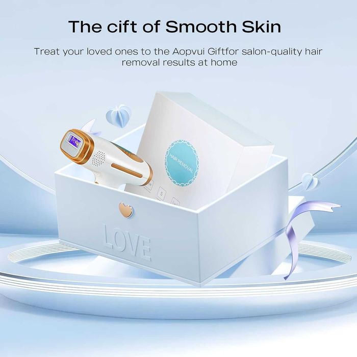 Epilator Laser IPL cu Răcire 4°C, 3 Funcții si 9 Niveluri