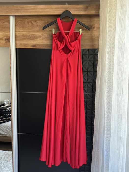 Alessa/Алеса дълга червена рокля