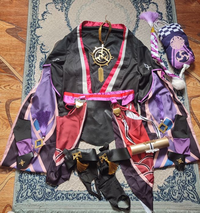 Косплей Скарамучча, фатуи (геншин)