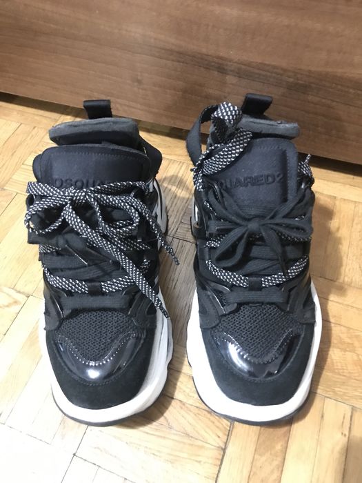 Adidasi Dsquared2 Giant negri