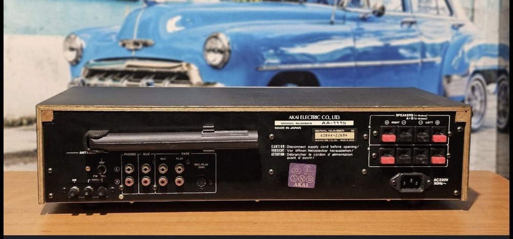 Amplificator statie amplituner receiver Akai AA 1115