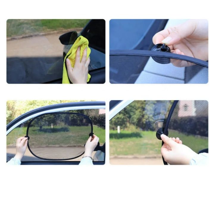 шторки от солнца на окна автомобиля