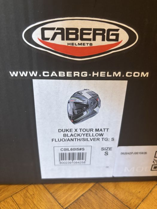Casca Caberg DUKE X TOUR MATT + Sena 3s Pro