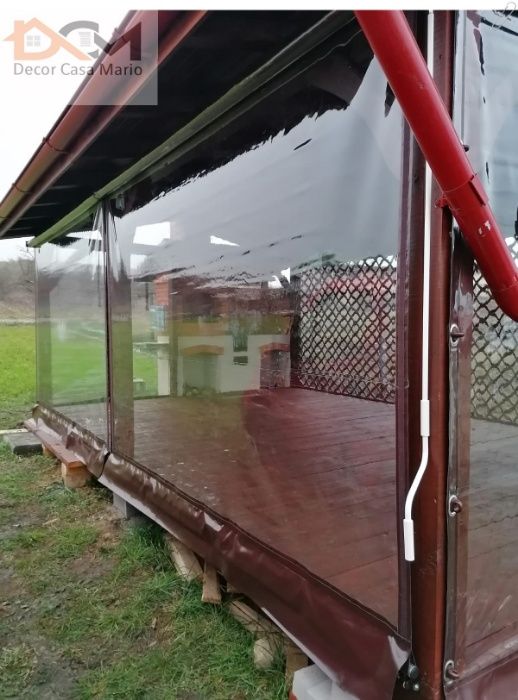 Sisteme Inchideri Terase Folie Transparenta Montaj Gratuit