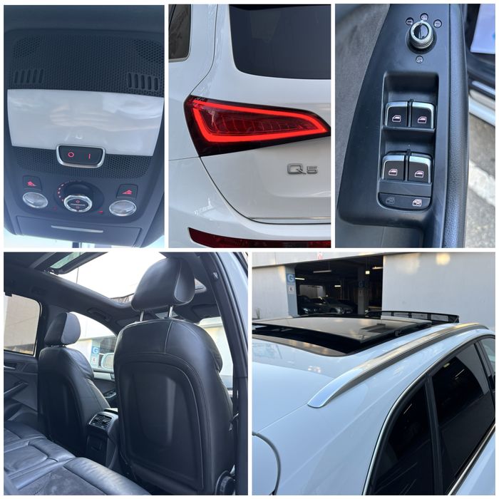 Audi Q5 SLine/2016/Facelift/Quattro/2.0 Tdi 190cp/Euro6/Cutie automata/Plafon panoramic/Anvelope NOI 2026/Camera marsarier/PieleAlcantara/Garantie