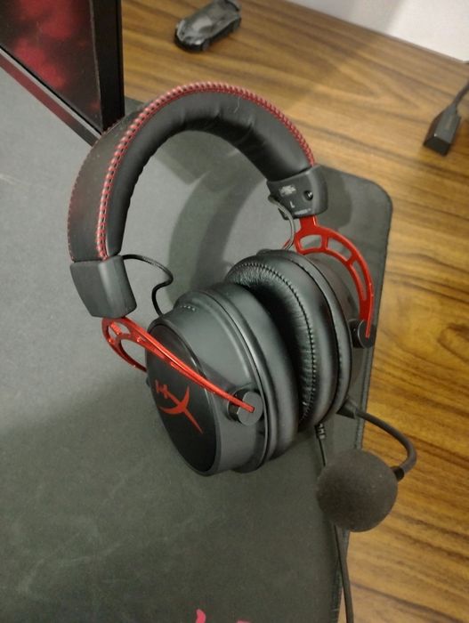 HyperX cloud alpha Casti over-ear wired ca noi