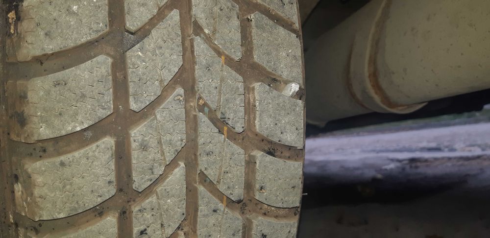 Зимни гуми и железни джанти+алуминиеви