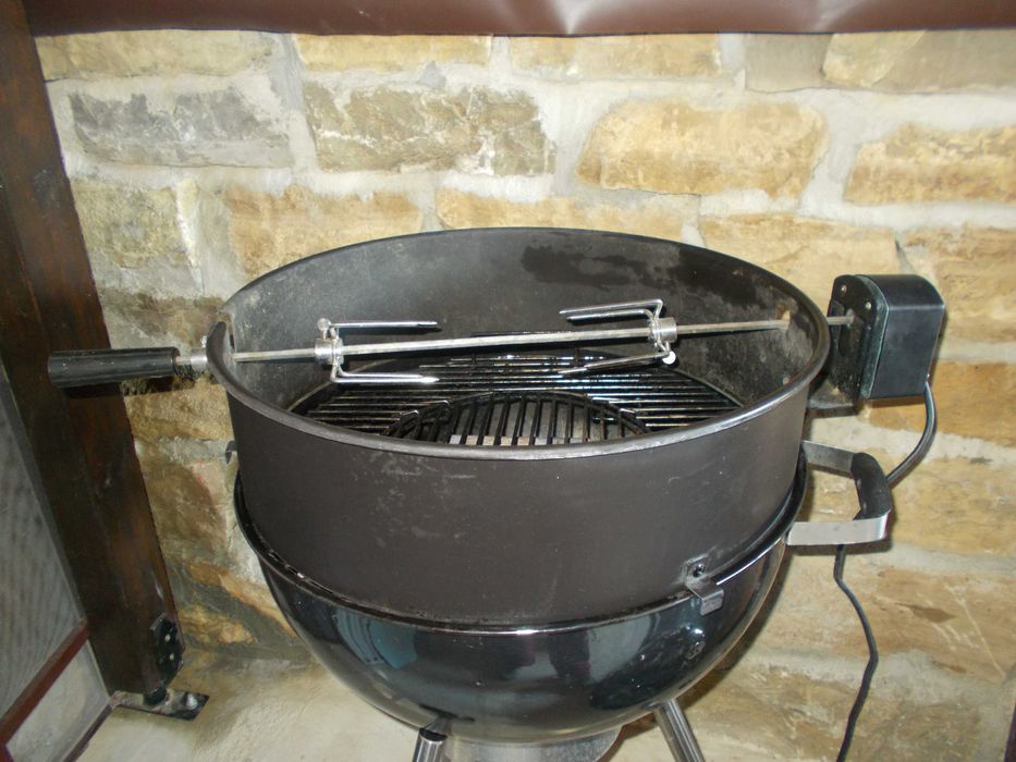 MASTER Grill&Party Барбекю на дървени въглища + шиш за грил