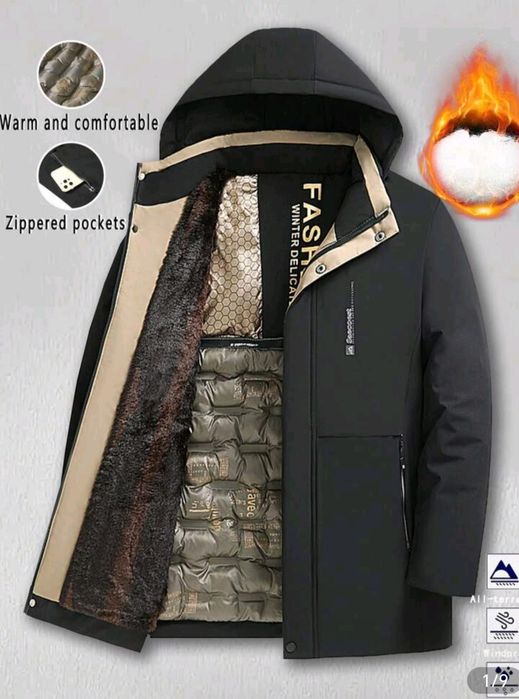 Много хубаво и удобно зимно яке