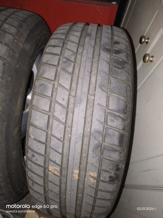 Летни гуми205/55/16 + лети Джанти 16 ки за Тойота 5×114.3 - 16 ки