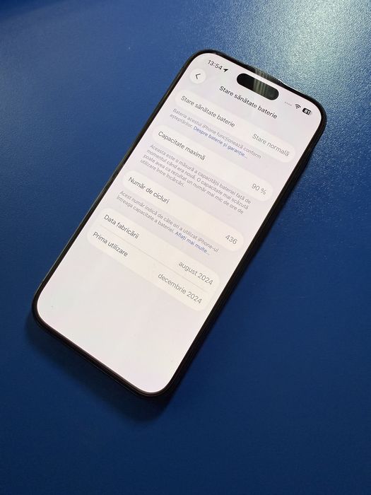 Iphone 15 pro stare foarte buna