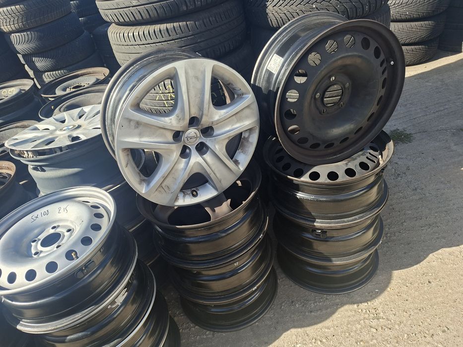 Set jante din tabla originale r17 / gama Opel si Chevrolet / 5x105 si 5x115