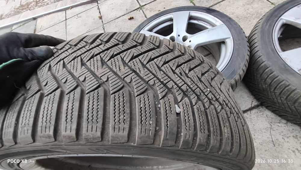 Джанти 18" за Мерцедес W212 с зимни гуми