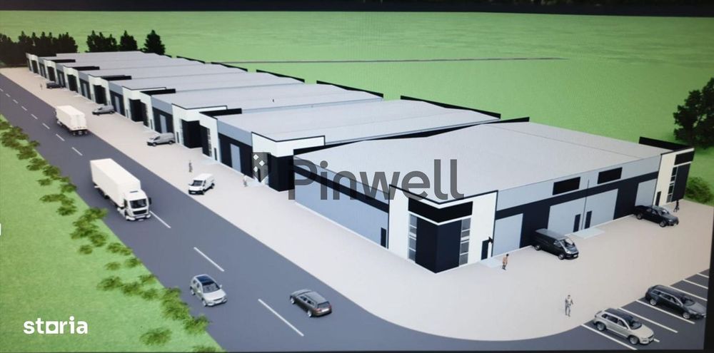 Hale industriale stradale – Bucuresti Urziceni – 595 mp + teren 1100 m