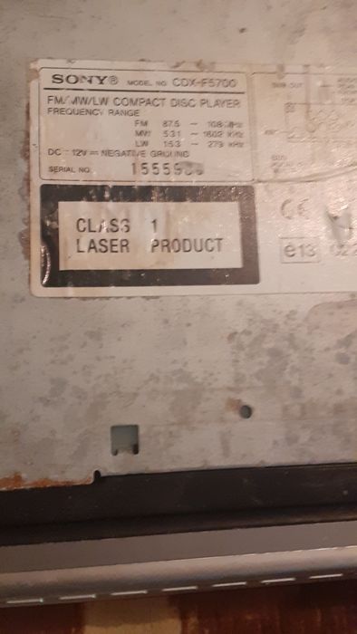 Радио за кола MP3 SONY.