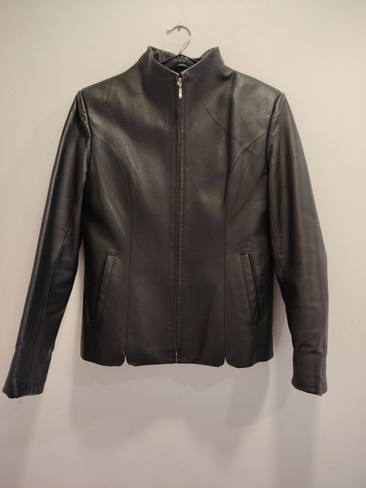 Куртка кожаная унисекс