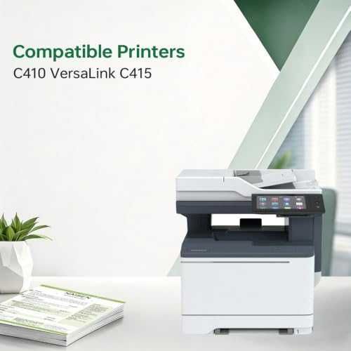 Нова C410 тонер касета Black с чип за Xerox C410 C415 до 2400 страници черно мастило печат принтер