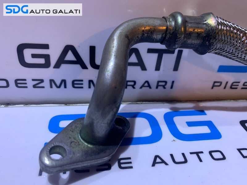 Teava Conducta Retur Ulei Turbo Turbina Tubosuflanta VW Passat B5.5 1.9 TDI AWX AVF 96KW 131CP 2001 - 2005 Cod 028145738AH [AV0189]