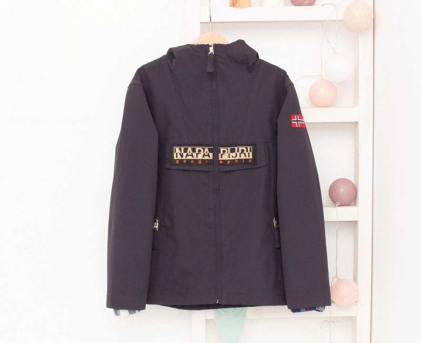 NAPAPIJRI Open Rainforest яке за момче синьо с подплата 8 г