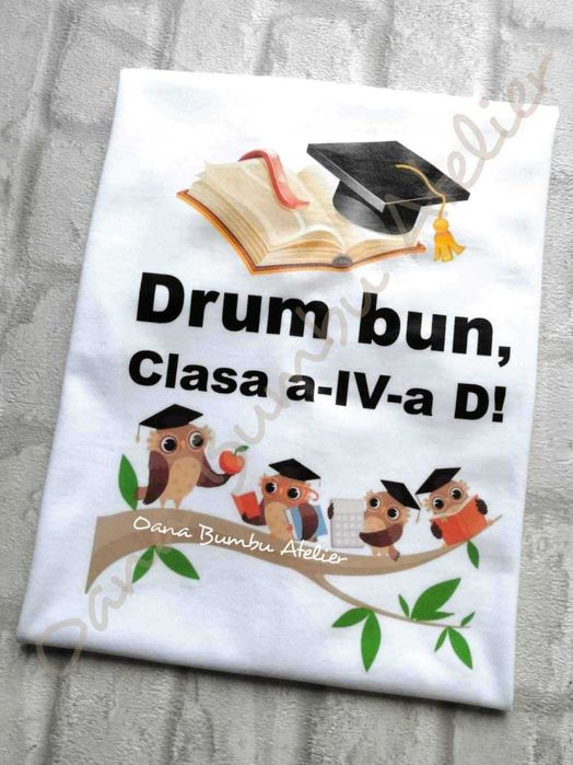 Tricouri absolvire gradinita/ scoala