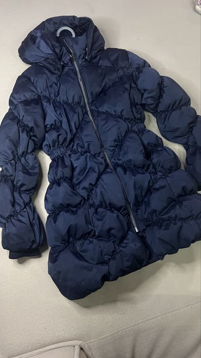 Пуховик куртка на девочку 128 рост 8 лет