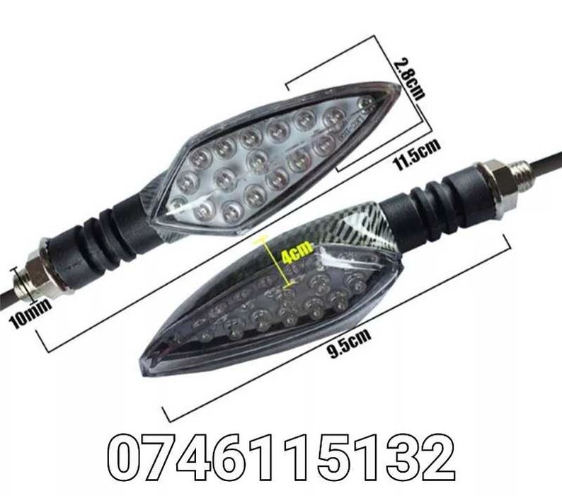 Moto Scuter Atv Motocicleta-Semnalizari-Semnalizare LED-Standard-Y18
