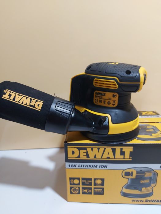 Нов акумулаторен ротационен виброшлайф Dewalt DCW210N