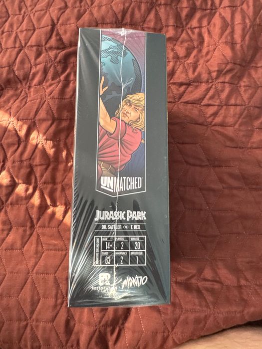 Настолна игра - Unmatched Jurassic Park - Dr. Sattler vs T.Rex