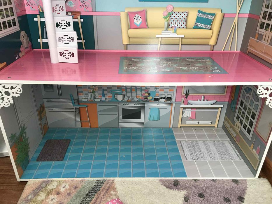 Куклена къща за барби кукли 123/80