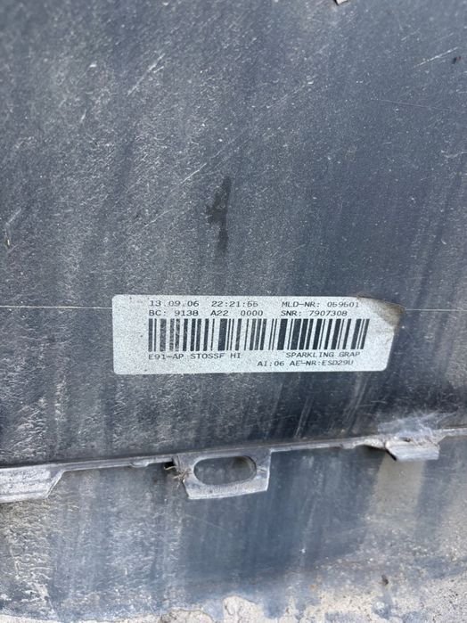 M техник задна броня Е91 335d OEM